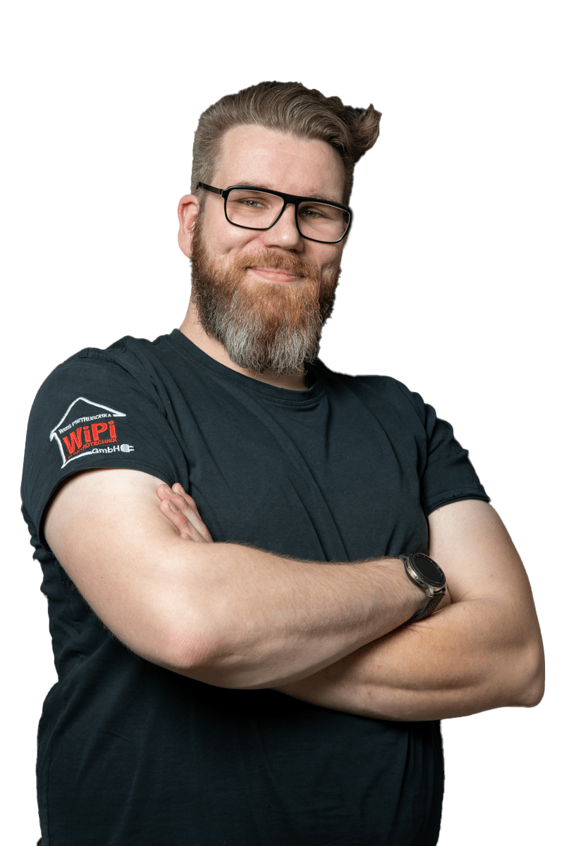 Denis Wies, Geschäftsführer von WiPi Elektrotechnik