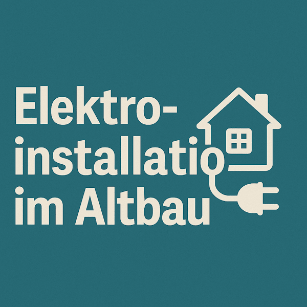 Elektroinstallation im Altbau 2 Elektroinstallation im Altbau